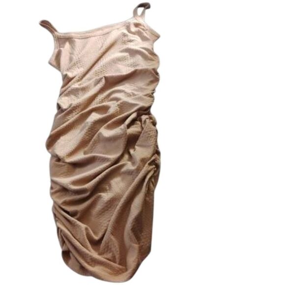Tan Cham Miles Ruched Tank Dress(Same Style Color Different Tan) - Picture 6 of 9